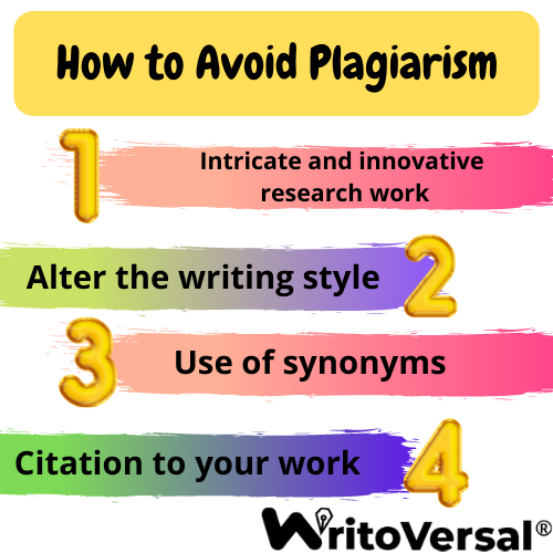 how to avoid Plagiarism