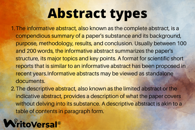 abstract types